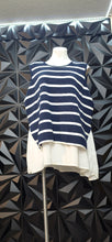 Load image into Gallery viewer, Adrienne Papel stripe layered top             sz 2x
