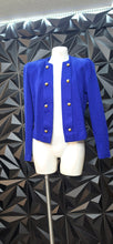 Load image into Gallery viewer, Leslie faye purple cardigan                 sz 10-14
