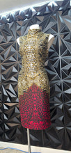 Load image into Gallery viewer, Venus animal print dress              sz lrg (12)
