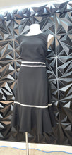 Load image into Gallery viewer, R&amp;M Richards formal peplum dress              sz 14
