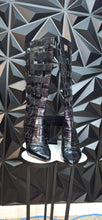 Load image into Gallery viewer, Ashro black caged heels            sz 8
