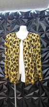 Load image into Gallery viewer, Lawrence Kazar sequin blazer                 sz 4x (fitting sz 2x-3x)

