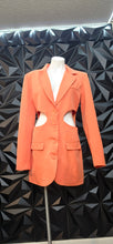 Load image into Gallery viewer, Pretty little things cutout blazer          sz 8
