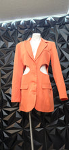 Load image into Gallery viewer, Pretty little things cutout blazer          sz 8

