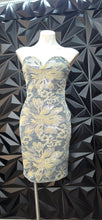 Load image into Gallery viewer, NWT Agaci silver sequin dress               sz med
