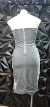 Load image into Gallery viewer, NWT Agaci silver sequin dress               sz med

