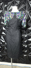 Load image into Gallery viewer, Stenay vintage beaded and sequin dress            sz 20, best fitting sz 18
