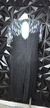 Load image into Gallery viewer, Stenay vintage beaded and sequin dress            sz 20, best fitting sz 18
