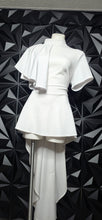 Load image into Gallery viewer, Ashley Stewart white high low top              sz 18/20
