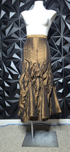 Load image into Gallery viewer, Cordelia bronze drape skirt             sz xlrg
