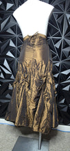 Load image into Gallery viewer, Cordelia bronze drape skirt             sz xlrg
