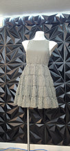 Load image into Gallery viewer, Mustard seed box print baby doll dress            sz small
