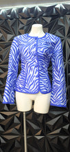 Load image into Gallery viewer, John Meyer blue blazer            sz 12 (Best fit sz 10, see measurements)
