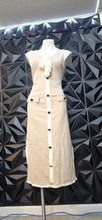 Load image into Gallery viewer, Nicole Miller long bodycon dress           sz med-10
