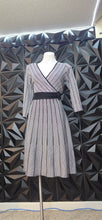 Load image into Gallery viewer, Robbie Bee  stripe dress           sz medium
