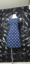 Load image into Gallery viewer, Connected Apparel polka dot dress       sz 8
