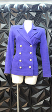 Load image into Gallery viewer, Paul Harris vintage double breast blazer             sz small
