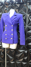 Load image into Gallery viewer, Paul Harris vintage double breast blazer             sz small
