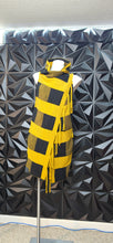 Load image into Gallery viewer, Fringe box print vest              sz untagged fitting  sm-large
