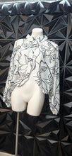 Load image into Gallery viewer, New Ashley Stewart sheer  crop face top                sz 18/20
