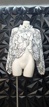 Load image into Gallery viewer, New Ashley Stewart sheer  crop face top                sz 18/20
