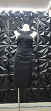 Load image into Gallery viewer, Lillianna black jeweled dress              sz 16, best fit sz 12
