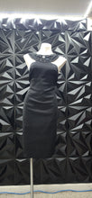 Load image into Gallery viewer, Lillianna black jeweled dress              sz 16, best fit sz 12

