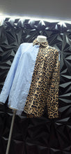 Load image into Gallery viewer, Shein mix print blouse            sz lrg-xl
