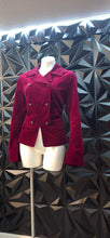 Load image into Gallery viewer, Talbots cranberry double breast blazer            sz untagged, Bets fitting sz 14
