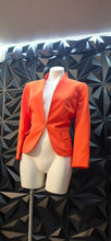 Load image into Gallery viewer, Black Label orange blazer               sz 10
