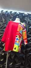 Load image into Gallery viewer, Ali Miles colorful top            sz xlrg
