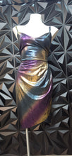 Load image into Gallery viewer, Fashion 2 Figure multimetallic dress             sz 1=1x
