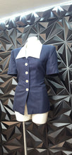 Load image into Gallery viewer, Kasper polka dot blazer             sz 8p
