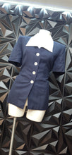 Load image into Gallery viewer, Kasper polka dot blazer             sz 8p
