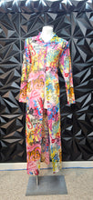 Load image into Gallery viewer, Ashley Stewart sheer graffiti duster                 sz 18/20
