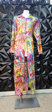 Load image into Gallery viewer, Ashley Stewart sheer graffiti duster                 sz 18/20
