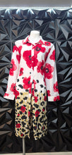 Load image into Gallery viewer, Ashley Stewart floral print long duster          sz 18/20
