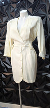 Load image into Gallery viewer, Studio I vintage cream dress                sz 10, best fit sz 8(see measurements)
