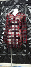 Load image into Gallery viewer, Fox Croft sheer paneled blouse                sz 20
