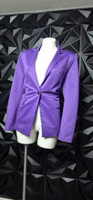 Load image into Gallery viewer, Extro &amp; vert purple blazer                sz large 10

