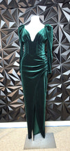 Load image into Gallery viewer, Fashion nova velvet dress           sz medium
