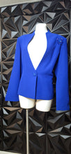 Load image into Gallery viewer, Nina Messini blue blazer               sz 16
