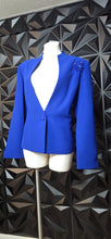 Load image into Gallery viewer, Nina Messini blue blazer               sz 16

