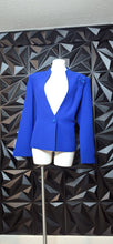Load image into Gallery viewer, Nina Messini blue blazer               sz 16
