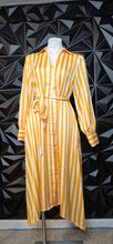 Load image into Gallery viewer, Worthington stripe dress                   sz medium
