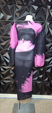 Load image into Gallery viewer, Accordion pleated design stretch dress             sz one size
