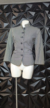 Load image into Gallery viewer, Chaps stripe blazer                sz 12, best fitting sz 10
