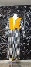 Load image into Gallery viewer, Shein curve houndstooth open front duster          sz 0xl
