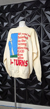 Load image into Gallery viewer, U turn sweater               sz xxl

