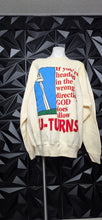 Load image into Gallery viewer, U turn sweater               sz xxl
